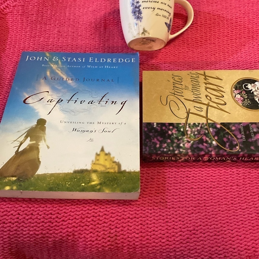 2/$20.  Captivating Book Bundle John & Staci Elderedge Encouraging